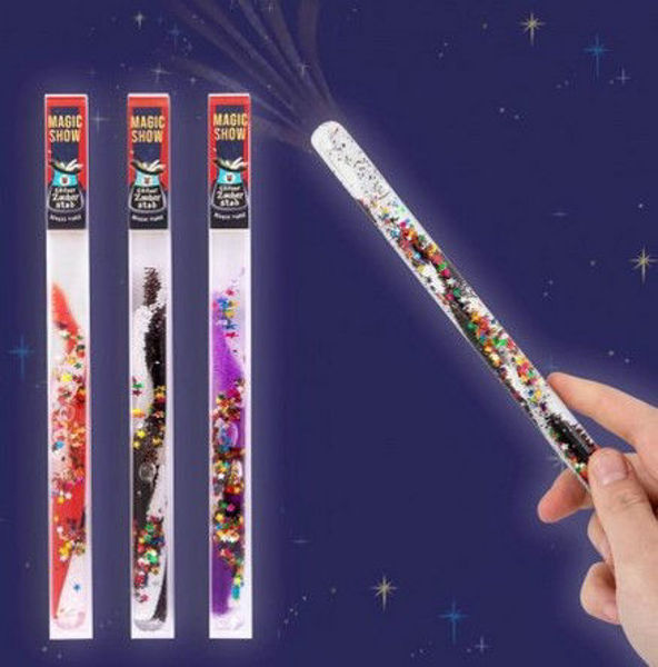 Bild von Trendhaus Magic Show Glitzer Zauberstab 22,5cm