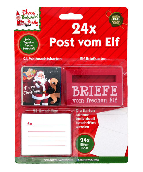 Bild von 24x Post vom Elf + Briefkasten
