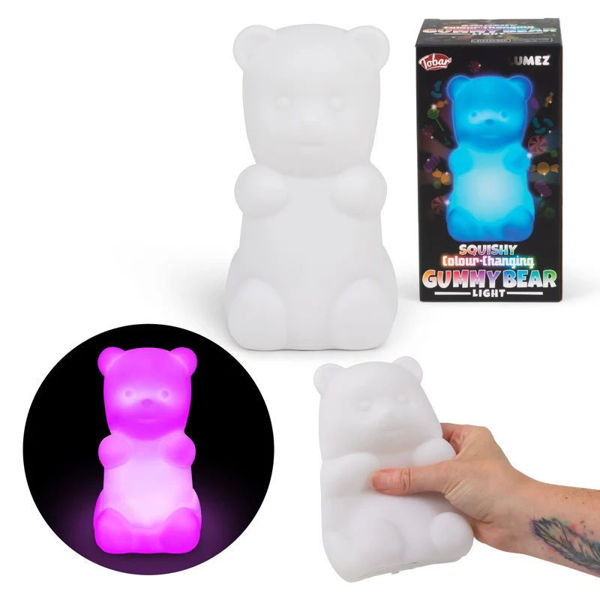 Bild von LUMEZ SQUISHY COLOUR CHANGING GUMMY BEAR LIGHT