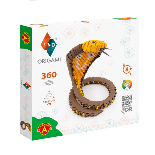Bild von ORIGAMI 3D Cobra - ORIGAMI 3D Kobra