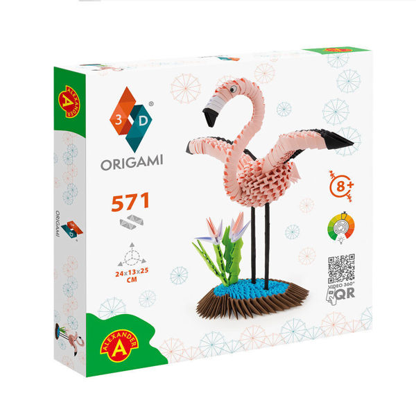 Bild von ORIGAMI 3D Flamingo