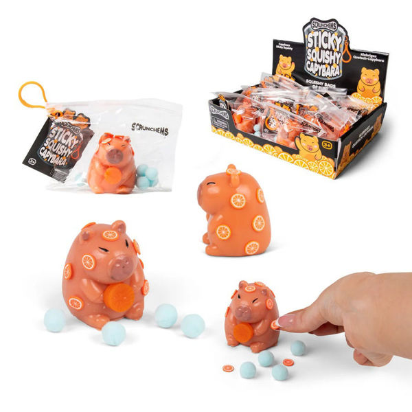 Bild von SCRUNCHEMS STICKY SQUISHY CAPYBARA