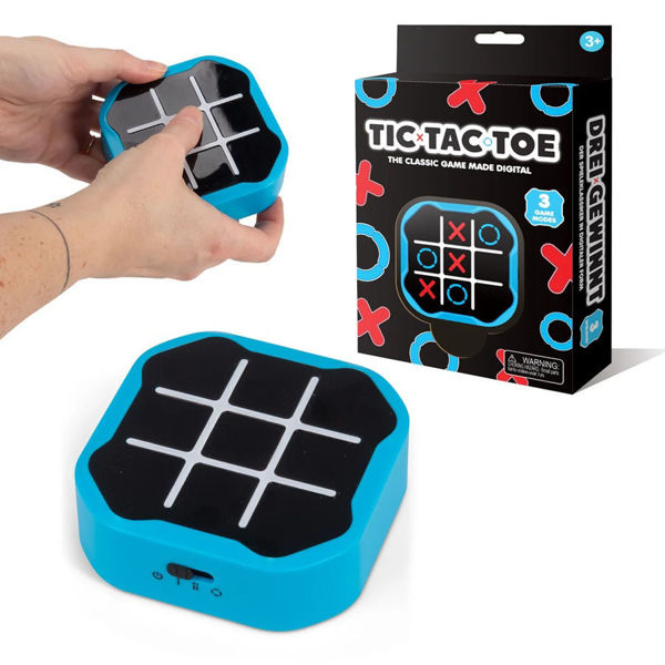 Bild von TIC TAC TOE GAME - Elektronisches Game, blau