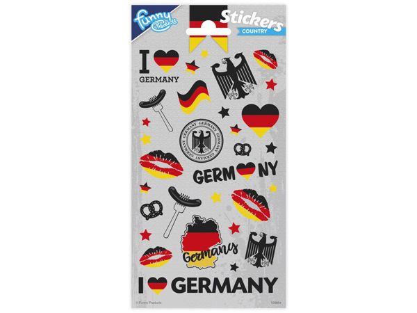 Bild von DEUTSCHLAND Stickerbogen