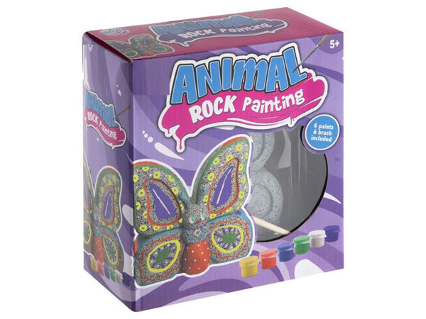 Bild von Rock Painting Butterfly - Steine bemalen Schmetterling