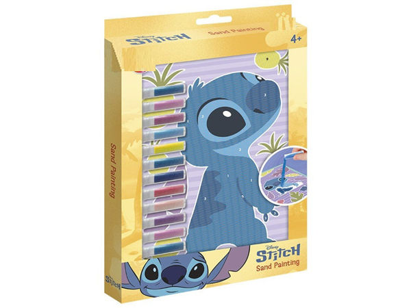 Bild von STITCH SAND PAINTING - STITCH DIY Sand-Bilder Set, 17tlg.