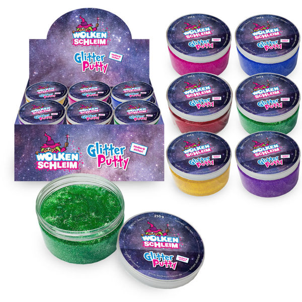 Bild von Wolkenschleim Glitter Putty 240g