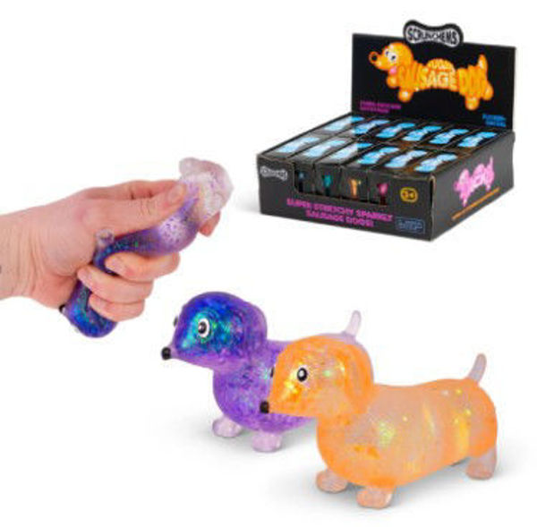 Bild von Quetsch Dackel, Maltose Füllung - SCRUNCHEMS SUGAR SAUSAGE DOG - Maltose / Slow Rise