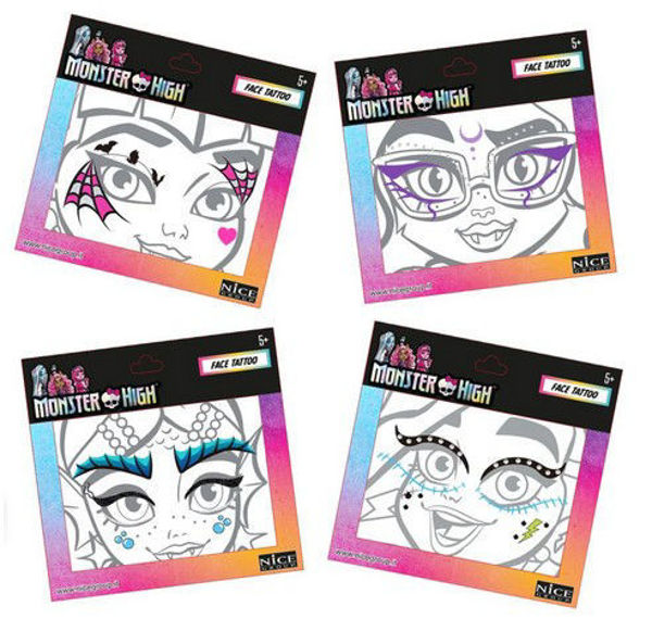 Bild von MONSTER HIGH FACE TATTOO