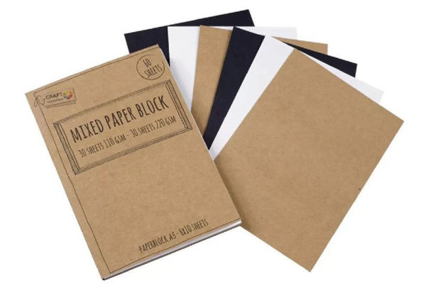 Bild von 60 Blatt Kartonblock - Paper Block
