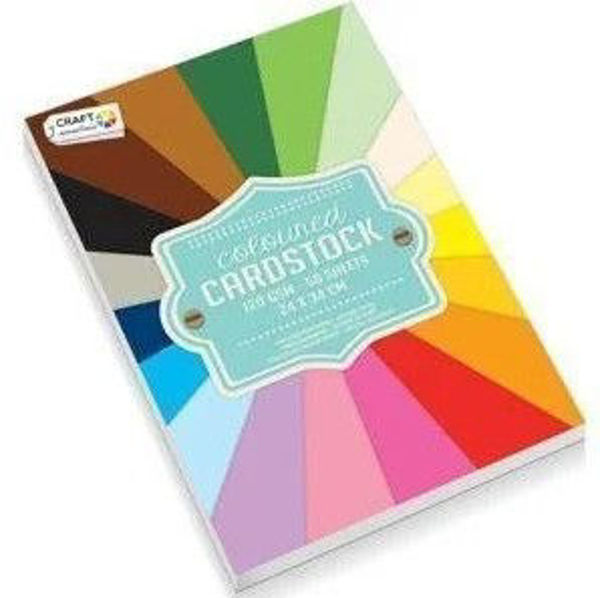 Bild von Coloured Cardstock Paper - Farbiges Kartonpapier