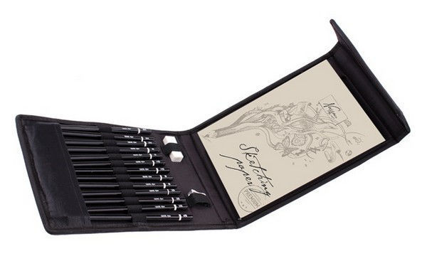 Bild von 17tlg. Sketching Wallet - Skizzen-Etui
