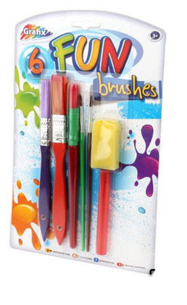 Bild von Pinselset, 6 Teile