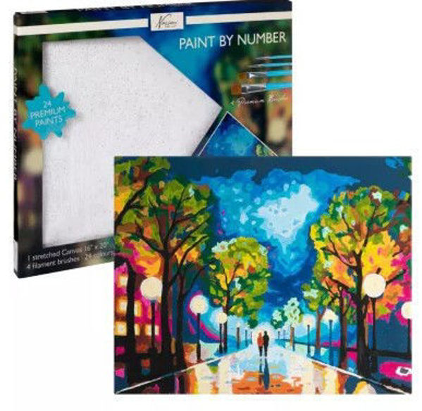 Bild von Paint by number fine Art, 40 x 50 cm - Malen nach Zahlen