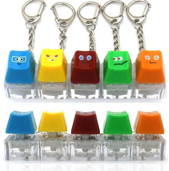 Bild von Fidget ASMR Keyboard Keychain - Schlüsselanhänger Tastaturstyle - Mixed Color