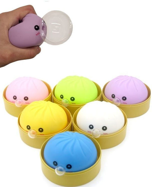 Bild von Squishy Dumpling Bubble Blower - Solid, 8.5cm