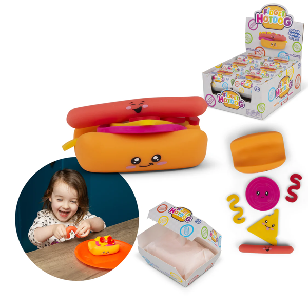 Bild von SQUISHY FIDGET HOT DOG