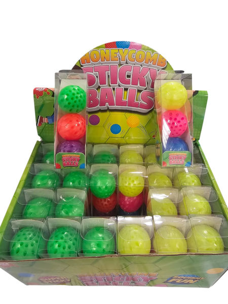 Bild von 3er Pack Sticky Honeycomb Ball