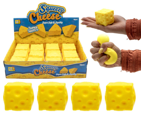 Bild von SQUEEZE CHEESE, 5cm - Quetschkäse - Slow Rise