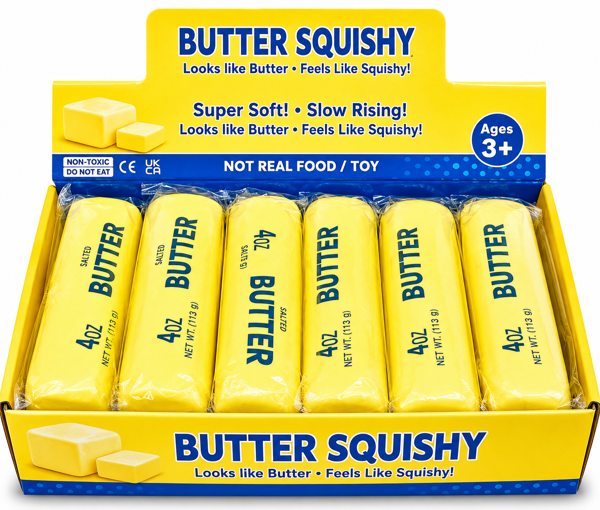 Bild von Squishy Butter 13,5cm RUND - Squishy / Slow rise