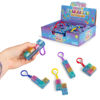 Glitter Clicker Keychain Display