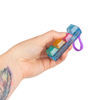 Glitter Clicker Keychain mit Hand
