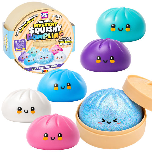 Bild von 17CM MYSTERY  GLITTER SQUSIHY DUMPLING