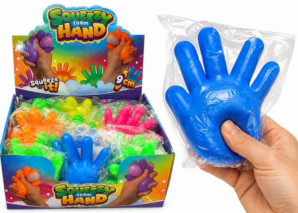 Bild von Squishy Neon Quetschhand 10cm