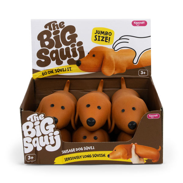 The Big Squij Dackel, 29cm - Slow Rise / Squishy Front