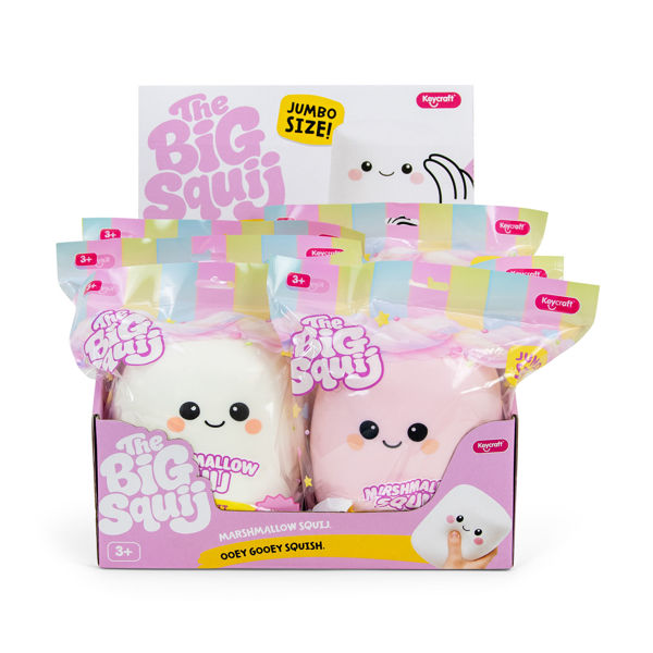 The Big Squij Marshmallow 29cm - Slow Rise / Squishy Front