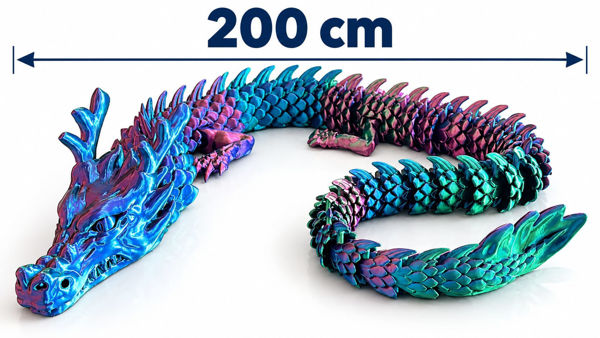 Bild von 200cm MagiX Metallic Dragon