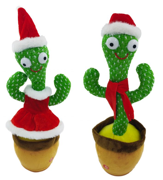 Bild von Singender und tanzender WeihnachtsKakus 32cm